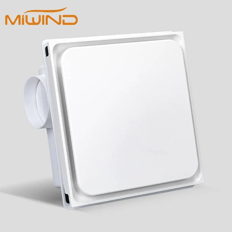 MiWind ceiling exhaust fan side detail for sound and duct review