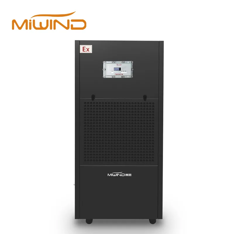 MiWind commercial dehumidifier drainage detail